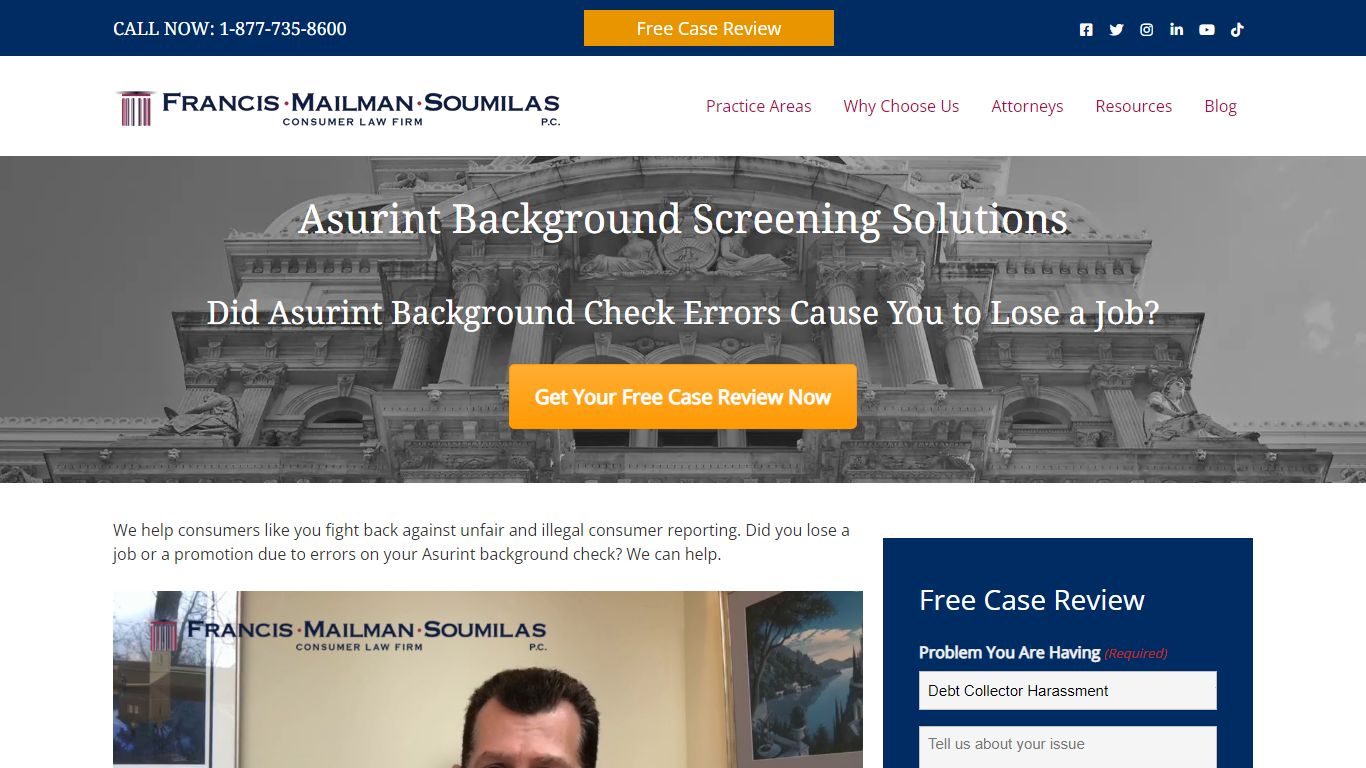 Asurint Background Check Errors Cost You a Job? Assert Your Rights.